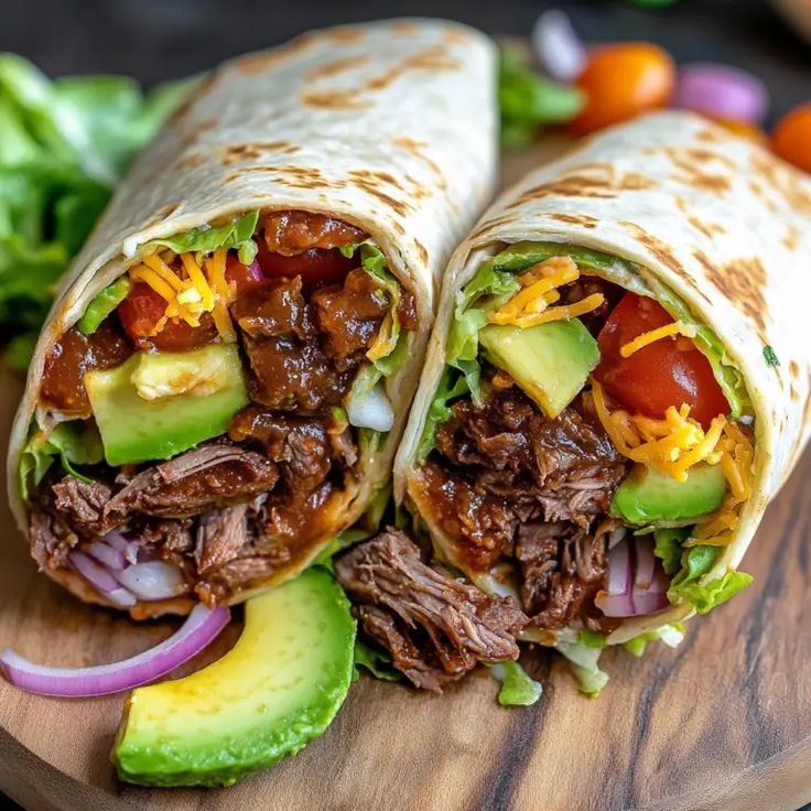 BBQ Beef Wrap