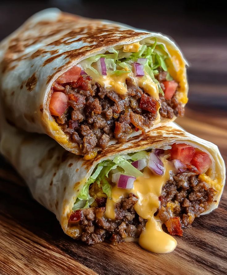 Double Beef Wrap
